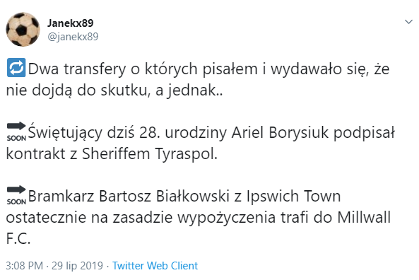 NOWE kluby Borysiuka i Białkowskiego
